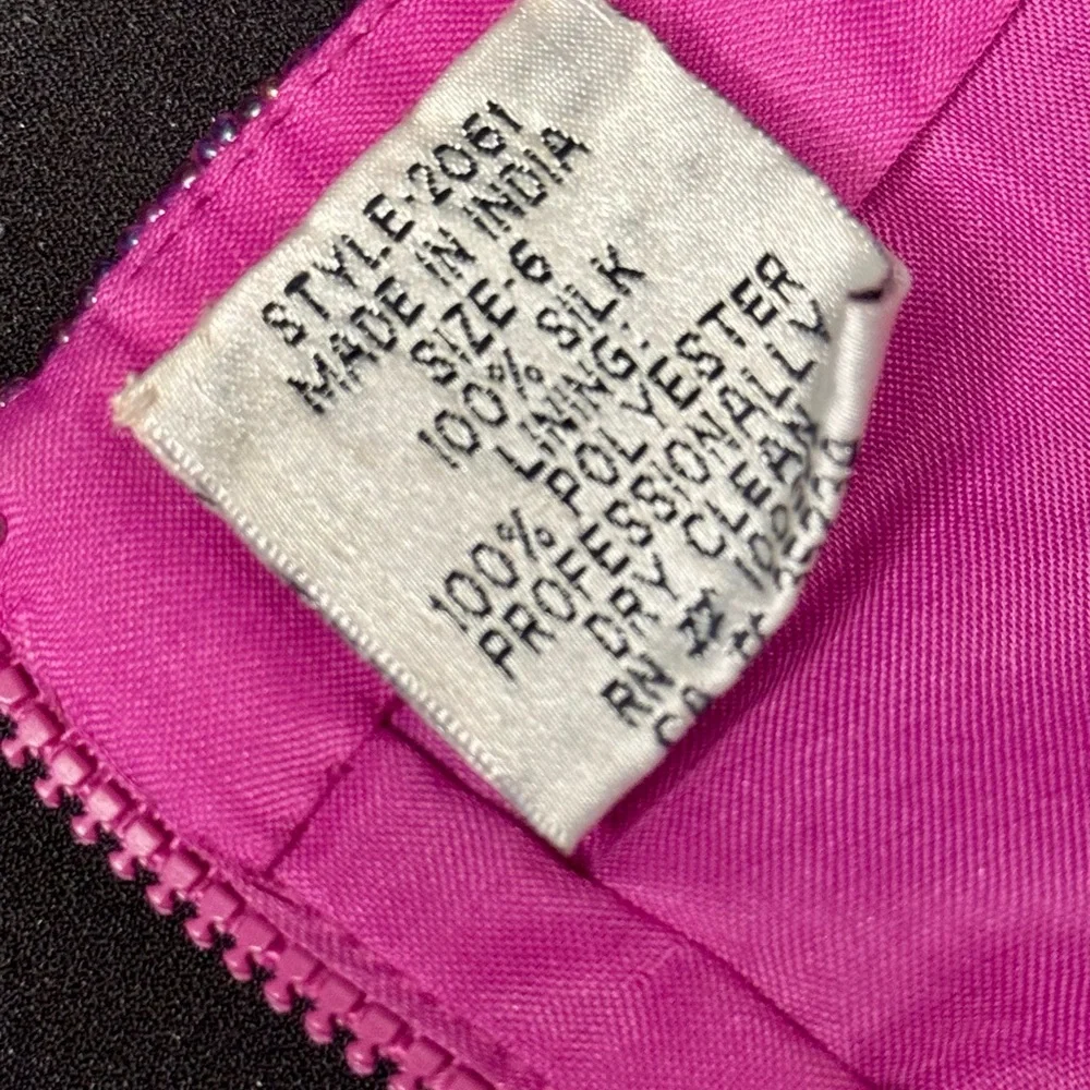 Pink Beaded Bustier Top by Emma Black - Picture 10 of 12